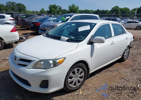 2013 Toyota Corolla L из США, поврежденный, VIN 5YFBU4EE0DP170153